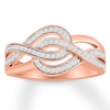 Thumbnail Image 1 of Diamond Ring 1/4 ct tw Round-cut 10K Rose Gold