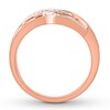 Thumbnail Image 2 of Diamond Ring 1/4 ct tw Round-cut 10K Rose Gold