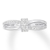 Thumbnail Image 3 of Ever Us Diamond Ring 1/3 ct tw Round-cut 10K White Gold