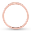 Thumbnail Image 2 of Diamond Infinity Ring 1/15 ct tw Round-cut 10K Rose Gold
