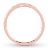 Thumbnail Image 1 of Diamond Infinity Ring 1/15 ct tw Round-cut 10K Rose Gold