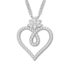 Thumbnail Image 1 of Emmy London Diamond Heart Necklace 1/5 ct tw Sterling Silver