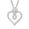 Thumbnail Image 0 of Emmy London Diamond Heart Necklace 1/5 ct tw Sterling Silver