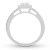 Thumbnail Image 1 of Diamond Ring 1/4 ct tw Round-cut 10K White Gold