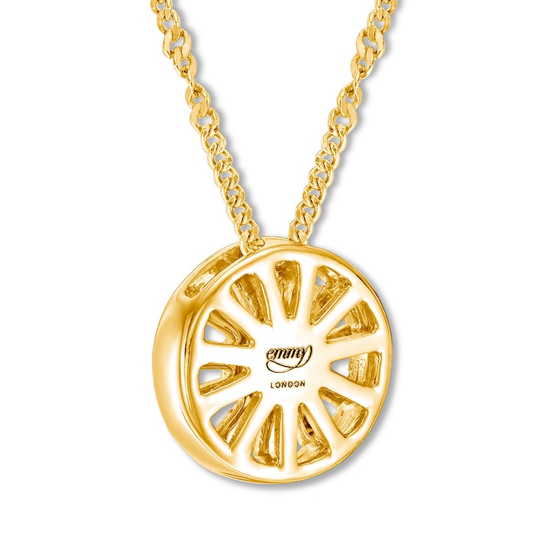 Main Image 4 of Emmy London Diamond Necklace 1/6 ct tw 10K Yellow Gold