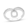 Convertibilities Diamond Rings 1/10 ct tw Sterling Silver