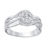 Thumbnail Image 1 of Diamond Ring Sterling Silver - Size 7