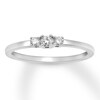 Thumbnail Image 0 of Diamond Ring 1/10 ct tw Round-cut Sterling Silver