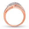 Thumbnail Image 1 of Diamond Ring 1/2 ct tw Round-cut 10K Rose Gold