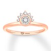 Thumbnail Image 0 of Emmy London Diamond Ring 1/8 ct tw Round-cut 10K Rose Gold