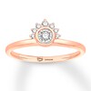 Thumbnail Image 0 of Emmy London Diamond Ring 1/8 ct tw Round-cut 10K Rose Gold