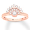 Thumbnail Image 0 of Emmy London Diamond Ring 3/8 ct tw Round-cut 10K Rose Gold