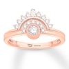 Thumbnail Image 1 of Emmy London Diamond Ring 3/8 ct tw Round-cut 10K Rose Gold