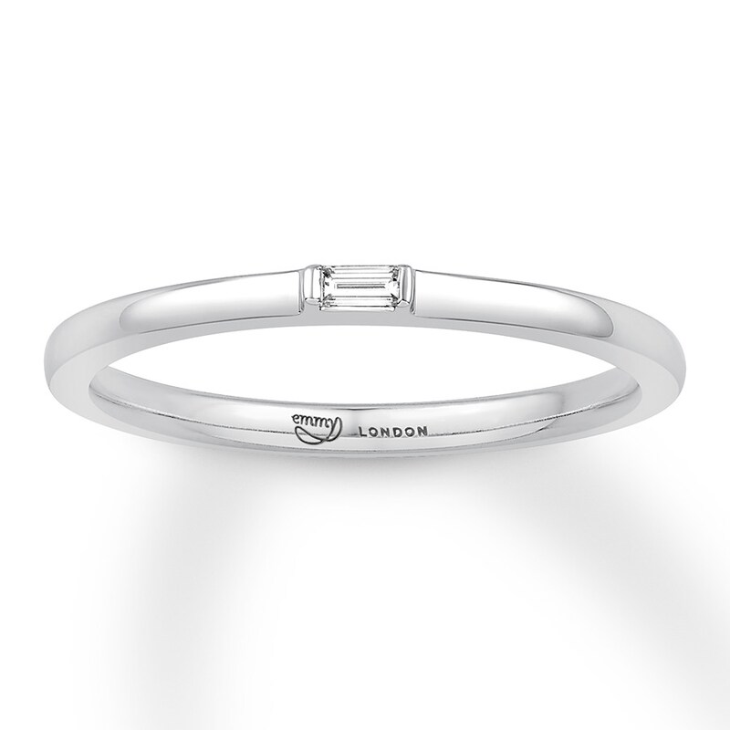 Main Image 1 of Emmy London Diamond Ring Sterling Silver
