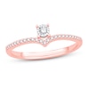 Thumbnail Image 1 of Emmy London Diamond Ring 1/8 ct tw Round-cut 10K Rose Gold