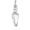 Thumbnail Image 2 of Emmy London Sapphire Baby Shoe Necklace Sterling Silver