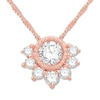Emmy London Diamond Necklace 1/4 ct tw 10K Rose Gold 20"