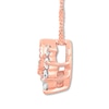 Thumbnail Image 2 of Emmy London Diamond Necklace 1/4 ct tw 10K Rose Gold 20"