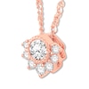 Emmy London Diamond Necklace 1/4 ct tw 10K Rose Gold 20"