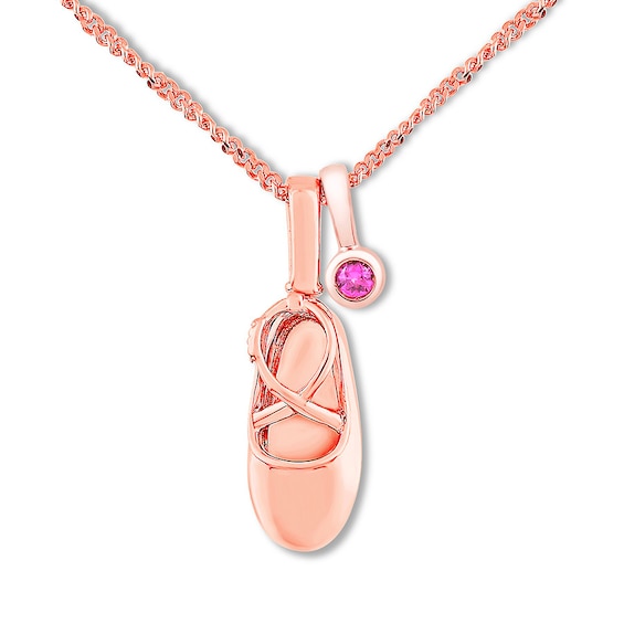 Emmy London Sapphire Baby Shoe Necklace 10k Rose Gold Kay - Rose Gold Baby Shoe Pendant Emmy London Sapphire Baby Shoe Necklace 10k Rose Gold Kay - Rose Gold Baby Shoe Pendant