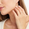 Thumbnail Image 2 of Diamond Leaf/Vine Ring 1/6 ct tw Round-cut 10K Yellow Gold