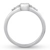 Thumbnail Image 2 of Emmy London Diamond Ring 3/8 ct tw Sterling Silver