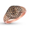 Thumbnail Image 0 of Le Vian Chocolate Diamond Ring 1-3/4 ct tw 14K Strawberry Gold