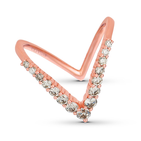 Le Vian Nude Diamond Ring 1 ct tw 14K Strawberry Gold | LE 
