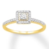 Thumbnail Image 1 of Diamond Ring 1/4 ct tw Round-cut 10K Yellow Gold