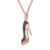 Thumbnail Image 2 of Emmy London Diamond Shoe Necklace 3/4 ct tw 14K Rose Gold