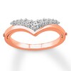 Thumbnail Image 0 of "Better Together" Diamond Ring 1/5 cttw Round-cut 10K Rose Gold