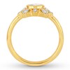 Thumbnail Image 1 of Diamond Fashion Ring 1/4 Carat tw 10K Yellow Gold