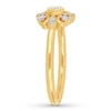 Thumbnail Image 2 of Diamond Fashion Ring 1/4 Carat tw 10K Yellow Gold