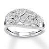 Thumbnail Image 0 of Diamond Ring 3/8 ct tw Round-cut 10K White Gold