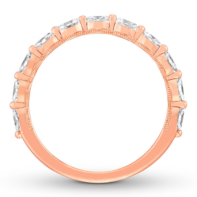 Neil Lane Diamond Wedding Band 1/2 ct tw Marquise 14K Rose Gold