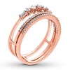 Thumbnail Image 3 of Diamond Ring 1/4 ct tw Baguette & Round 10K Rose Gold
