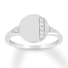 Thumbnail Image 0 of Diamond Fashion Ring 1/15 Carat tw Sterling Silver