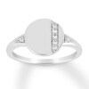 Thumbnail Image 0 of Diamond Fashion Ring 1/15 Carat tw Sterling Silver