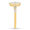 Thumbnail Image 2 of Diamond Promise Ring 1/4 ct tw Round-cut 10K Yellow Gold