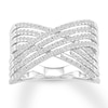 Thumbnail Image 1 of Diamond Ring 3/4 ct tw Round-cut 10K White Gold