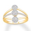 Thumbnail Image 0 of Diamond Ring 1/3 ct tw Round-cut 10K Yellow Gold