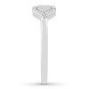 Thumbnail Image 2 of Diamond Geometric Ring 1/10 ct tw Round-cut Sterling Silver