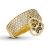 Thumbnail Image 1 of Le Vian Diamond Paw Print Ring 1-5/8 ct tw 14K Honey Gold