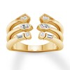 Thumbnail Image 0 of Diamond Deconstructed Ring 1/4 ct tw 10K Yellow Gold