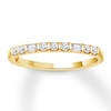 Thumbnail Image 0 of Diamond Anniversary Band 1/5 ct tw Round/Baguette 10K Gold