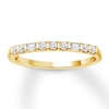 Thumbnail Image 1 of Now + Forever Diamond Anniversary Band 1/5 ct tw Round/Baguette 10K Gold