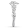 Thumbnail Image 2 of Diamond Fashion Ring 1/3 Carat tw 10K White Gold