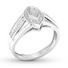 Thumbnail Image 3 of Diamond Ring 1/15 ct tw Round-cut 10K White Gold