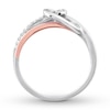 Thumbnail Image 2 of Diamond Ring 1/5 ct tw Round-cut 10K Two-Tone Gold