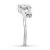 Thumbnail Image 2 of Wings Ring 1/8 ct tw Diamonds Sterling Silver